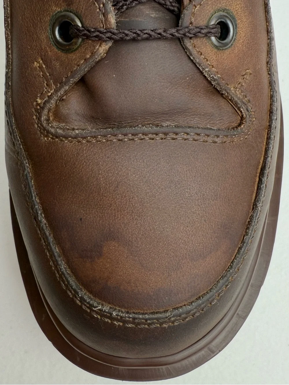 Vintage Dr. Martens Brown Crazy Horse Envy Platform Boots UK 5